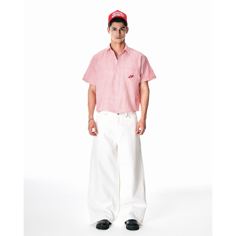 Quần Dài Jeans Devotus Form Ống Rộng Trùm Gót Chân Unisex - BASIC BAGGY WASHED JEANS | BigBuy360 - bigbuy360.vn