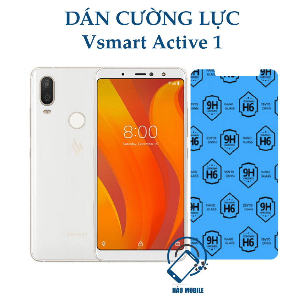 Dán cường lực dẻo nano 9H Vsmart Active 1 chống va đập tốt