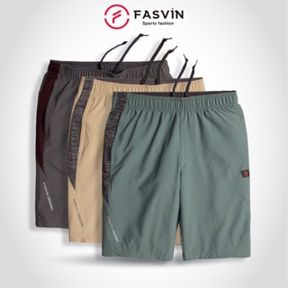 Quần lửng nam Fasvin T21437.HN vải gió co giãn mềm mát tiện dụng thể thao hay mặc nhà