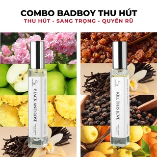 [SET QUÀ DÀNH CHO NAM] 02 chai tinh dầu nước hoa CODEDECO 10ml dạng xịt + 4 vial 2.5ml mùi ngẫu nhiên