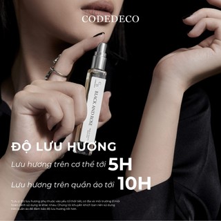[SET QUÀ DÀNH CHO NAM] 02 chai tinh dầu nước hoa CODEDECO 10ml dạng xịt + 4 vial 2.5ml mùi ngẫu nhiên