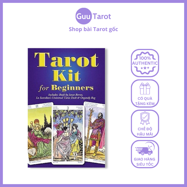 Bộ Bài Tarot Kit for Beginners (Guu Tarot Shop)