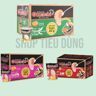 Mì Omachi Ly Có Thịt Thùng 24 Ly x 114G