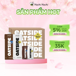 Combo 1 thùng Sữa yến mạch Oatside Barista Blend/Socola 1L/200ML - Hachi Hachi Japan Shop