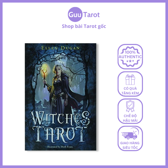 Bộ Bài Witches Tarot (Guu Tarot Shop)
