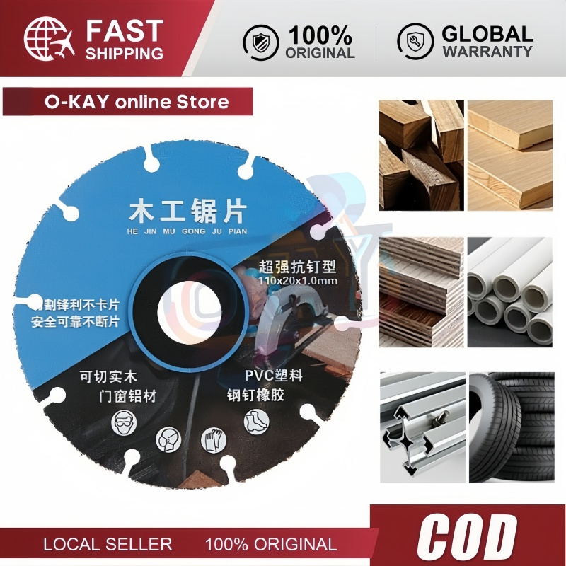 Lưỡi Cắt Gỗ 110mm và 105mm, Đĩa Cưa Gỗ 110mm và 105mm