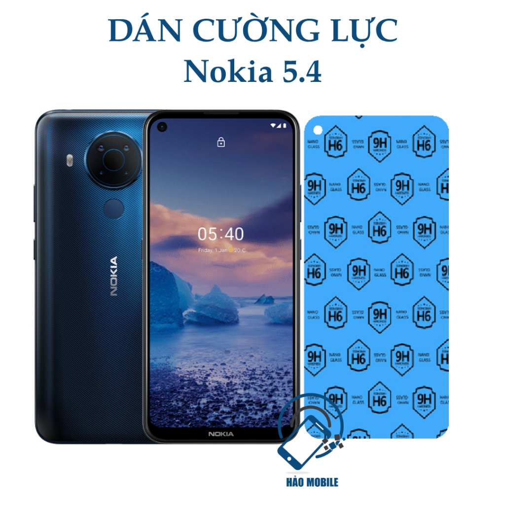 Dán cường lực dẻo nano Nokia 5.4 chống rơi vỡ tốt