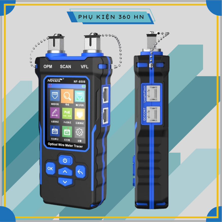 Máy Test Mạng Đa Năng 9 Trong 1 Noyafa NF-8508