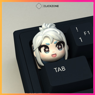  Keycap Artisan Valorant Jett - Sage - Fade - Clove - Neon | Keycap Resin | Custom Bàn Phím Cơ 