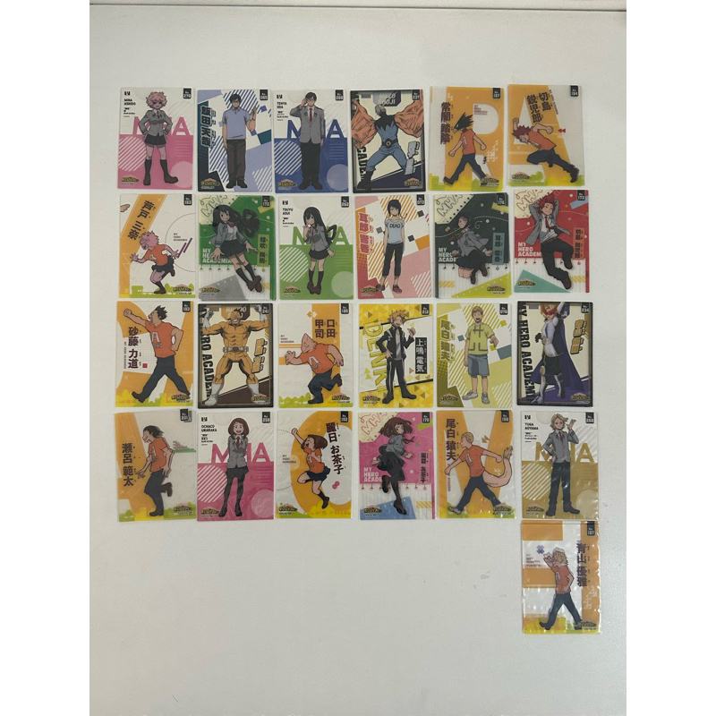 Thẻ/card clear My Hero Academia MHA chính hãng