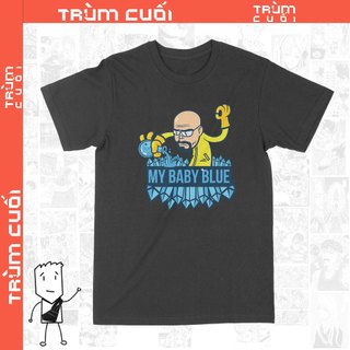  Áo thun Heisenberg - Breaking Bad Unisex Trùm Cuối Cine Cotton 100% 2 màu nam nữ 0084 