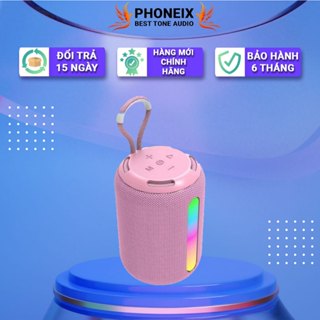 Loa Bluetooth Mini BT-BS08 - Công Suất 6.5W, Bass Mạnh, Đèn LED Nhấp Nháy, Âm Thanh Sống Động