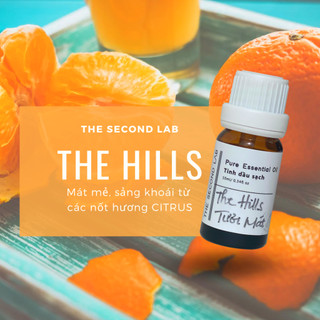 TINH DẦU SẠCH cho máy xông thơm phòng thư giãn ngủ ngon tăng năng lượng khử mùi The Second Lab