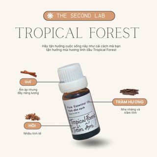 TINH DẦU SẠCH cho máy xông thơm phòng thư giãn ngủ ngon tăng năng lượng khử mùi The Second Lab