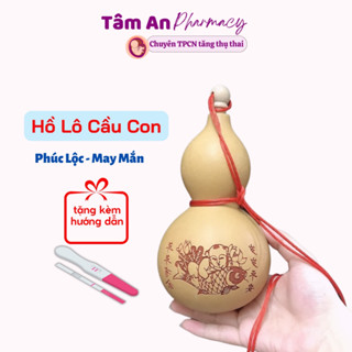 Bầu Hồ Lô Cầu Con Trai, Con Gái [SỐ LỘC 36k] phong thuỷ vượng khí gia đình. Có kèm hướng dẫn treo