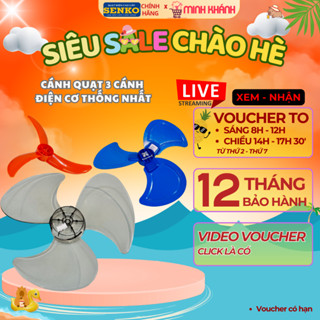 Cánh quạt 3 cánh điện cơ thống nhất, Vinawind - Nhiều gió, hiệu suất cao cho ra làn gió êm, ổn định