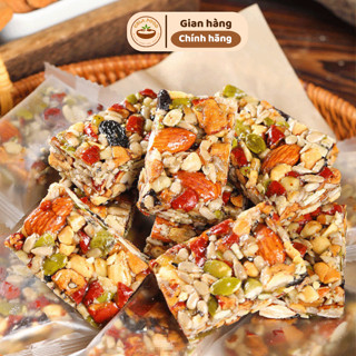 Thanh Granola Siêu Hạt Cela Food Giàu Dinh Dưỡng Thơm Ngon Giòn Tan, Ngũ Cốc Granola Mix Hạt Ăn Kiêng Giảm Cân Mẹ Bầu