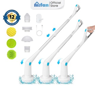  Chổi Cọ Điện Đa Năng Mifan C3 - Công suất 84W Chống nước IPX7 Pin sạc 2000mAh Kèm 7 đầu chổi - Bảo hành 12 tháng 