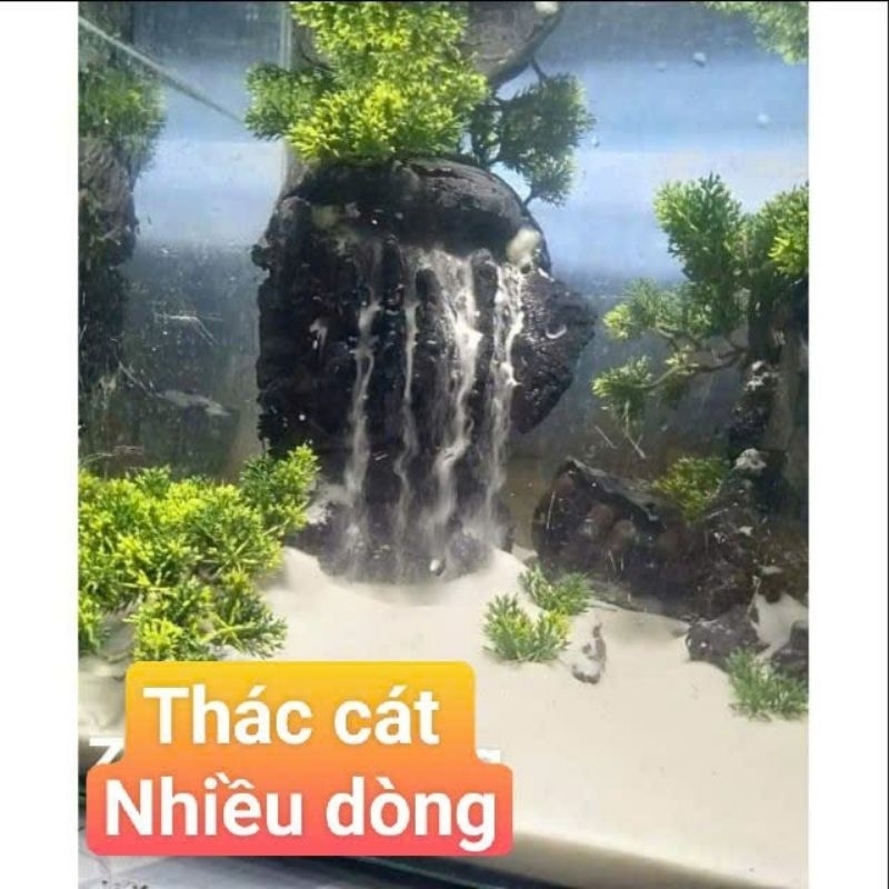 Thác cát bể cá cảnh