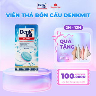 Viên Thả Vệ Sinh Bồn Cầu Toilet Diệt Khuẩn Denkmit Nhập Khẩu Đức Hộp 16 Viên