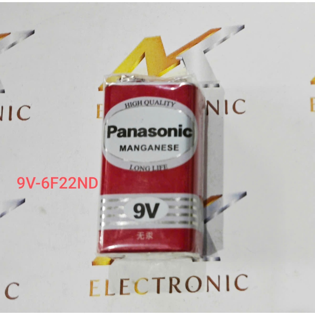 Pin 9V 6F22 Panasonic Hi-Top Carbon 6F22DT/1S Pin 9V Pana (quả)