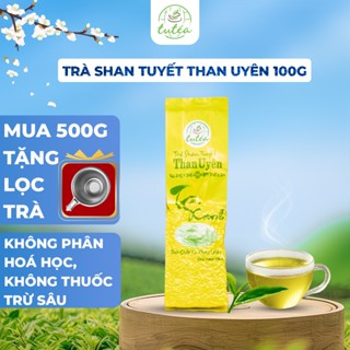 Trà Xanh Chè Shan Tuyết Than Uyên Gói Vàng 100g | Chè Xanh Tây Bắc Thượng Hạng, Tiêu chuẩn OCOP 4 Sao