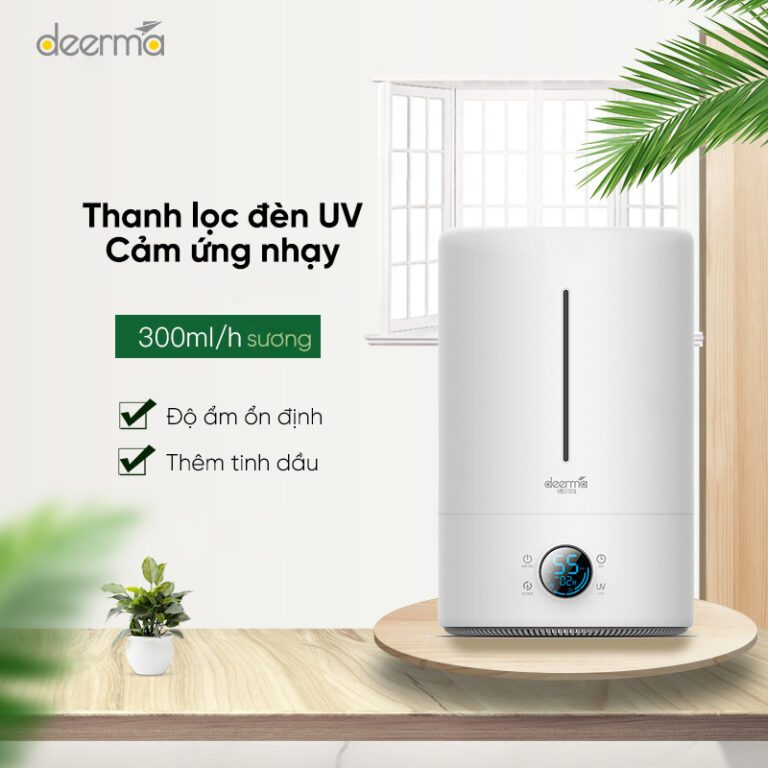Máy tạo ẩm thông minh diệt khuẩn UV Deerma DEM-F628S