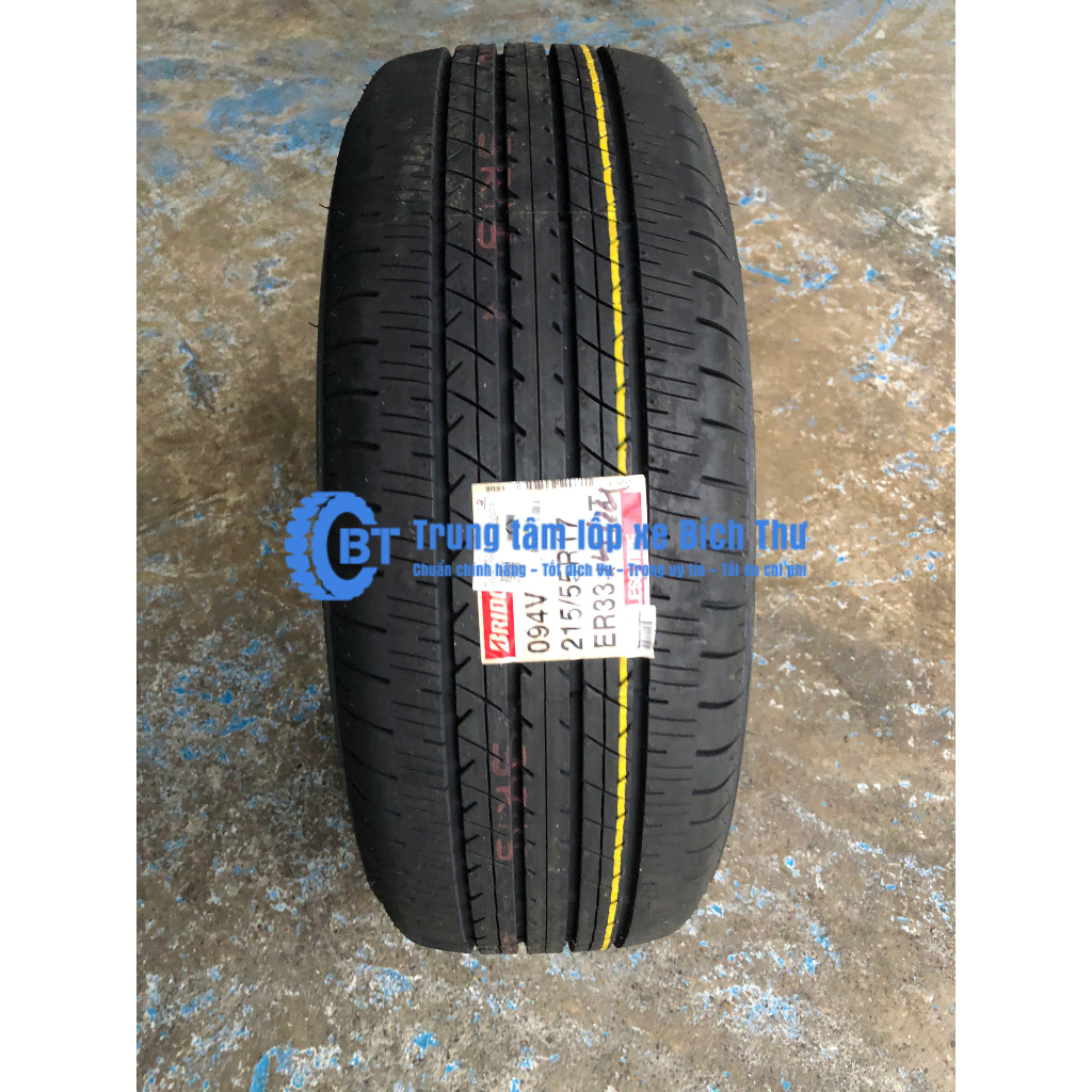 Lốp Bridgestone 215/55R17 ER33 (Toyota OE: Camry, Innova Venturer)