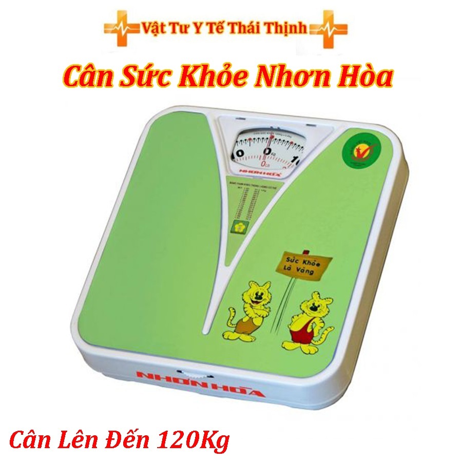 Cân Sức Khỏe Nhơn Hòa 120kg NHHS-120Kg Bảo Hành 1 Năm