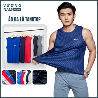 Áo tanktop nam, áo ba lỗ nam, áo sát nách nam dập vân thể thao co giãn thun lạnh VNO70
