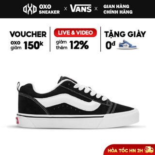 Giày Vans Knu Skool VN0009QC6BT thể thao nam nữ, Vans Knu cổ thấp Chính Hãng Fullbox OXO FASHION