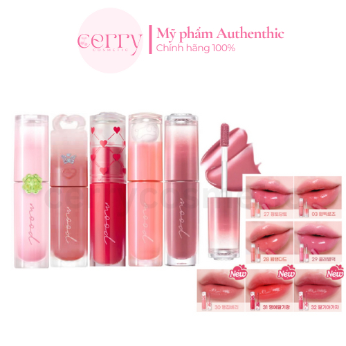 Son Tint Bóng Peripera Ink Mood Glowy Tint