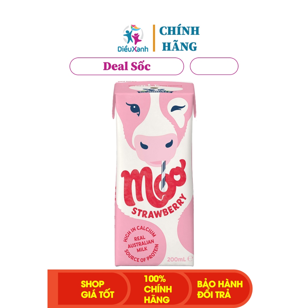 [ Deal Sốc ] Sữa DEVONDALE DÂU 200ml