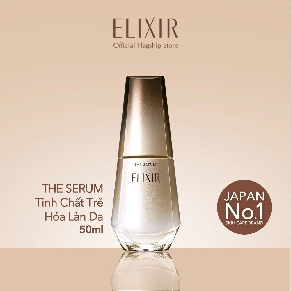 (Hannah x ELIXIR) Serum kích hoạt trẻ hóa làn da ELIXIR The Serum 50ML