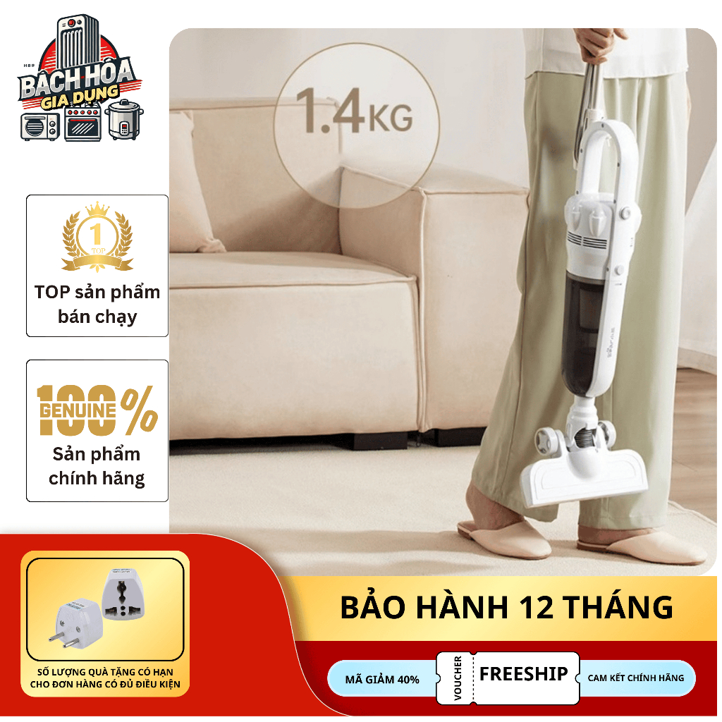 Máy Hút Bụi Bear XCQ-H04H6 Bản Cao Cấp