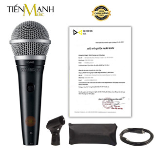 [Chính Hãng] Mic Shure PGA48-QTR Có Dây Cầm Tay Vocal Microphone Karaoke PGA48QTR Micro PGA48