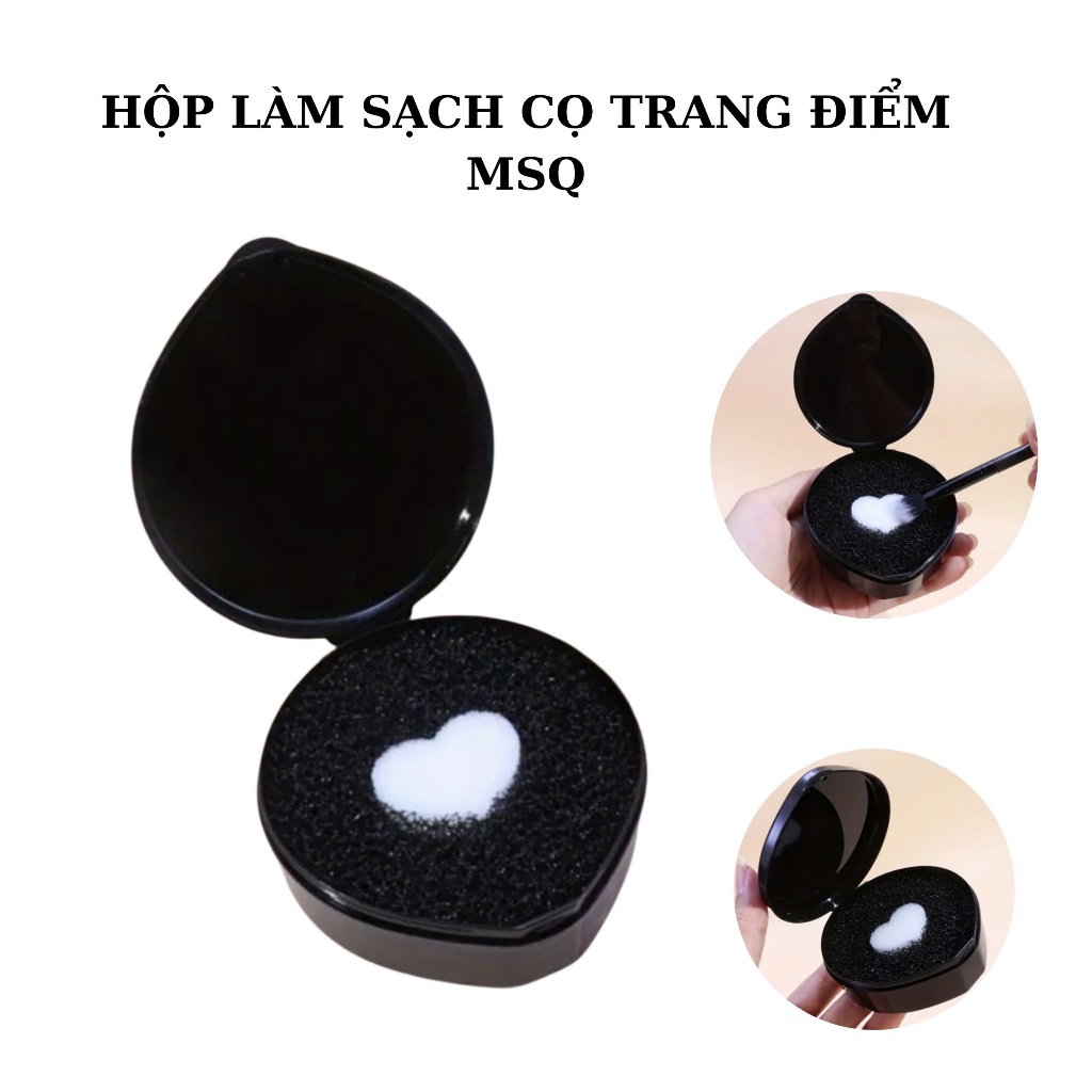 Hộp Làm Sạch Cọ Trang Điểm MSQ