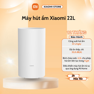 Máy hút ẩm thông minh Xiaomi dung tích 22L - độ ồn thấp - Chính hãng bảo hành 12 tháng