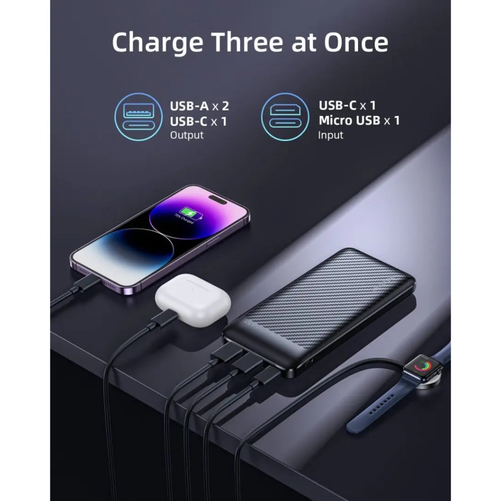 Pin dự phòng Innostyle Powersmart 10000 MAH - Công suất sạc 12W, dung lượng cao, hàng chính hãng | BigBuy360 - bigbuy360.vn