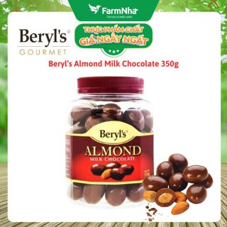 Sô cô la Beryls Almond Milk Chocolate 350g - Socola sữa và hạnh nhân thơm ngon béo ngậy