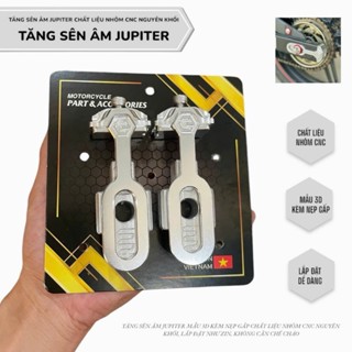 Tăng sên JUPITER 3D gắn liền nẹp gấp nhôm cnc nguyên khối (lắp được cho Sirius lên gấp zin Jupiter)