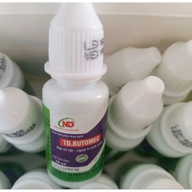 [ECO Nam Dũng] TD.Butomec lọ 10ml  phòng ve, bọ chét trên chó. duy trì hiệu quả đến 4 tuần đối với v