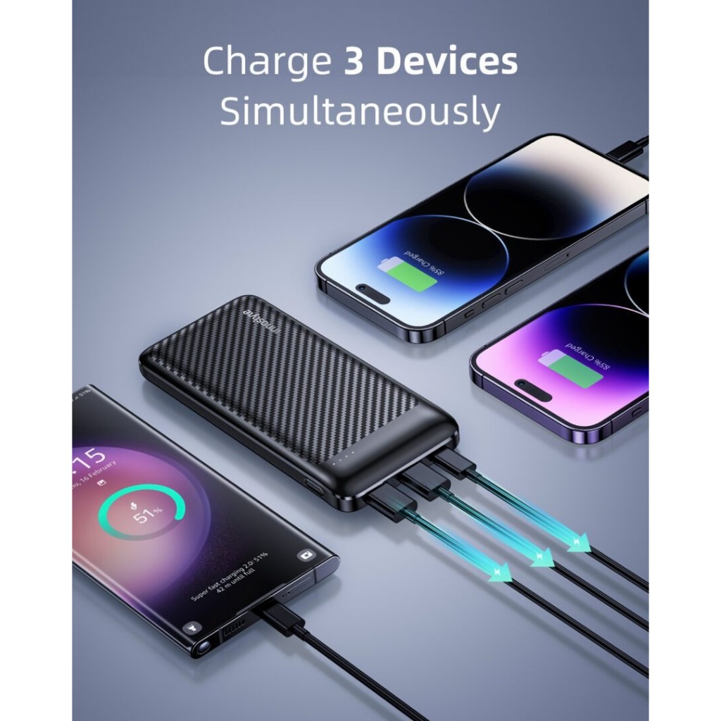 Pin dự phòng Innostyle Powersmart+ PD dung lượng 10000 mAh output 1C2A - Công suất 20W, chính hãng | BigBuy360 - bigbuy360.vn