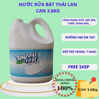 Nước rửa chén bát Thái Lan 3,6Kg, diệt khuẩn, đặc, sạch...(CAM KẾT HÀNG CHẤT LƯỢNG) - Shop Bố Daino