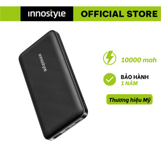 Pin dự phòng 10000 mah Innostyle Powermax 20W sạc nhanh, hàng chính hãng, bảo hành 12 tháng