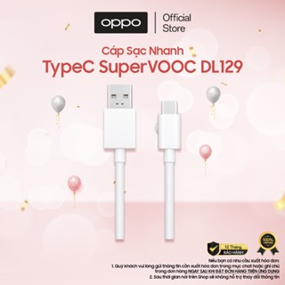 Cáp Sạc OPPO Type C Super VOOC DL129 - Hàng Chính Hãng