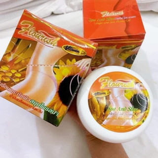 Kem tan mỡ bụng Gừng Flourish Thái Lan 500g
