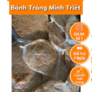 Combo 50 Bịch BÁNH TRÁNG MUỐI TỎI XIKE TÂY NINH CHÍNH GỐC GIÁ SỈ !!!