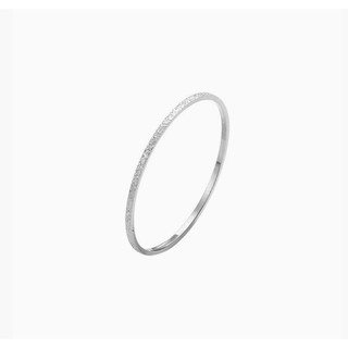 Nhẫn Nữ Kiểu Mảnh Có Phun Cát Titan Ko Đen TT4748