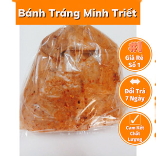 [500gr] bánh tráng muối nhuyễn siêu cay xike tây ninh chính gốc